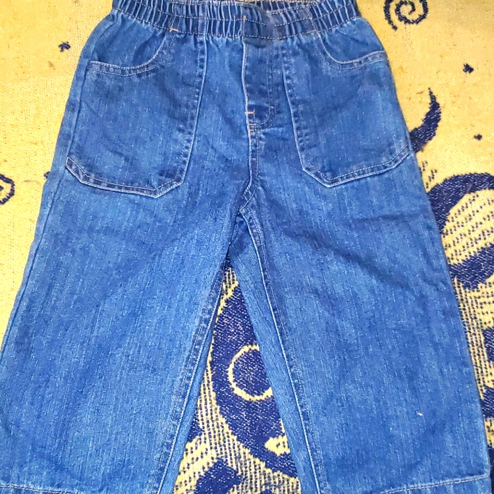 Wonderkids Girls Blue Jeans 24mo